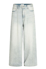 Washed Cleanfit Straight Jeans