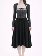 Unbalanced Flare skirt