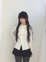 Pleated Layer Skirt Pants