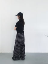デイリークロップ半袖Tシャツ (10c)