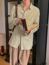 Roel ストライプシャツ