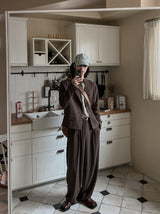 Lowell Dust Two Tuck Pants