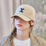 VA Curved Patch Ball Cap / Beige