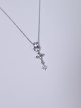 mini ring starlight necklace