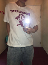 デビル クロップド ショートスリーブ Tシャツ (4c)