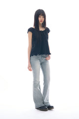 Maybe puff sleeve blouse