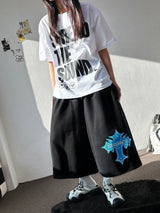 Aven Heavyweight Graphic Patch Bermuda Shorts 2color