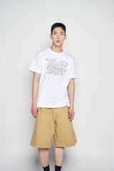 25SS ADLV PLANET SHORT SLEEVE T-SHIRT WHITE