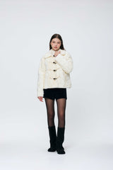 COZY FUR JACKET / WHITE