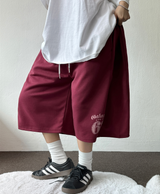 サイドピンタックナンバーリングバミューダ❤🖤🤎🩶🤍6カラー