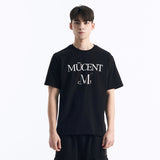BASIC LOGO HALF T (Black, White) 
