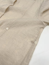 Actor Linen Two-Way Loose Fit Shirt