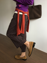 シエナ ボタン クロップド パンツ(3color)