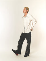 ビッグカラー2ウェイジッパーシャツ (FOR MEN)
