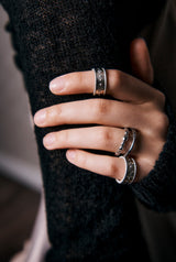 Vintage bead ring