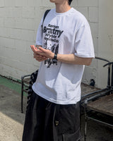 Weaver Printing Oversized Half Sleeve Tee