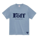 RÖFF TYPE PLAY DOT T-SHIRT [BLUE MOON]