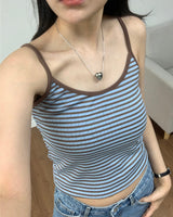 Fruity Stripe Sleeveless Top 4C
