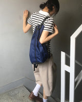 Yuring Folding Pleated Nylon Backpack