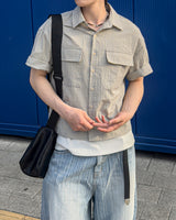 Morin Double Crop Check Shirt
