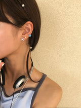 フルーツドゥードルピアス（ホワイト） - スター