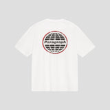 サークルロゴダメージロゴTシャツ