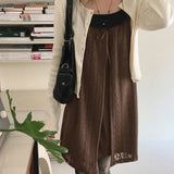 Koachi Vintage Lace Slit Layered Mini Dress