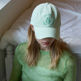 Round Logo Ball Cap (Melon)