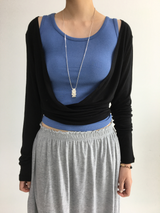 Uel Deep V-Neck T-Shirt (6color)