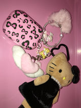 ribbon leopard airpod case