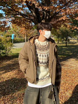 モヘアノルディックニット (4color)