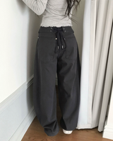 looper back eyelet cotton wide pt