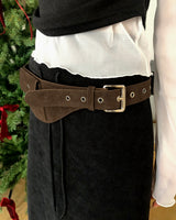 Rubin Corduroy Fleece Long Skirt