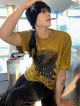 Blurry Lettering Short Sleeve Tee