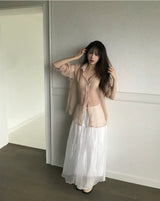frit veil 20% chiffon shirt / blouse