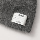 Bluesf angora knit beanie