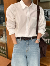 Basic plain shirt