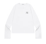 MUCENT ESSENTIAL BACK LOGO LONG SLEEVE T (2COLOR)