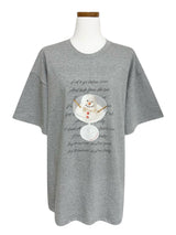 Snowman short-sleeved T-shirt