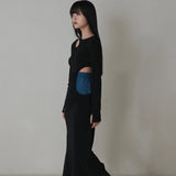 cut out hole one-piece