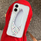 [jellyhard]カラフル ドット シューズケース