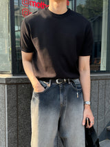 Labo Wide Brush Denim Pants (2color)