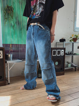 オーシャニックパラシュートワイドデニム