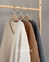 [MADE] Pilto fur oversized-fit knitwear