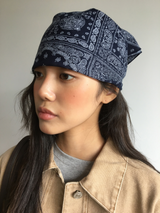 Knotted Paisley Bandana (2color)