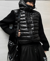 Romtel Dark Black Lightweight Padding + Black Knit
