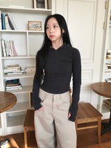 メロ スリムフィット ピーチフリース ハー (3c)