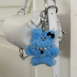 Blue bear key ring (2color)