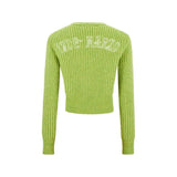 13DE MARZO Doozoo Cuddle Button Cardigan Green
