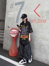 ボーン トゥ ビー カモ オーバーサイズド Tシャツ
